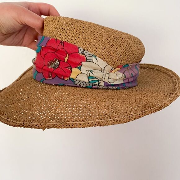Vintage straw Panama hat   - Picture 5 of 11